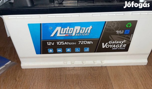 Munkaakumlátor 105 Ah, 720 Wh