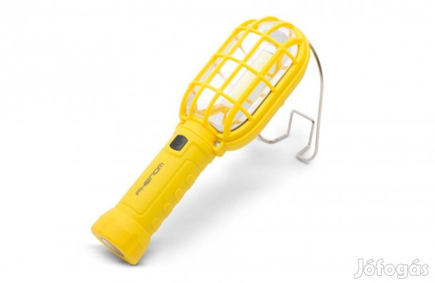 Munkalámpa Akkumulátoros 1800mAh steklámpa 230 lumen vészjelzővel