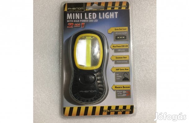 Munkalámpa és Irányfény COB LED-es elemlámpa zseblámpa kézilámpa lámpa