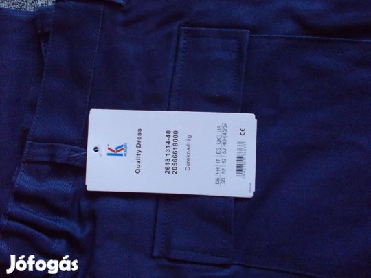 Munkaruha /deréknadrág 56-os