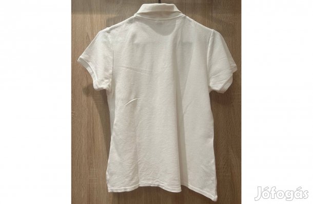 Munkaruha, galléros póló, fehér, S-es