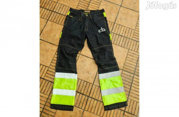 Munkásnadrág láthatósági munkás nadrág 158 164 XS S