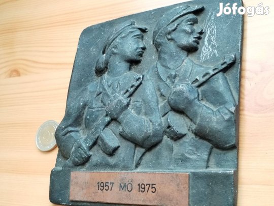 Munkásőr plakett Jubileumi 1957-1975 ritka db