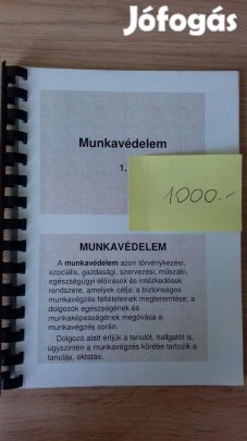 Munkavédelem (egészségügyi jegyzet)