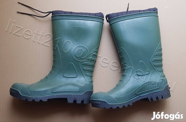 Munkavédelmi Csizma PU Bélelt új zöld A2