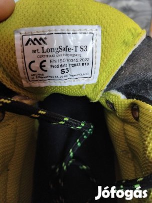 Munkavédelmi bakancs s3 eladó