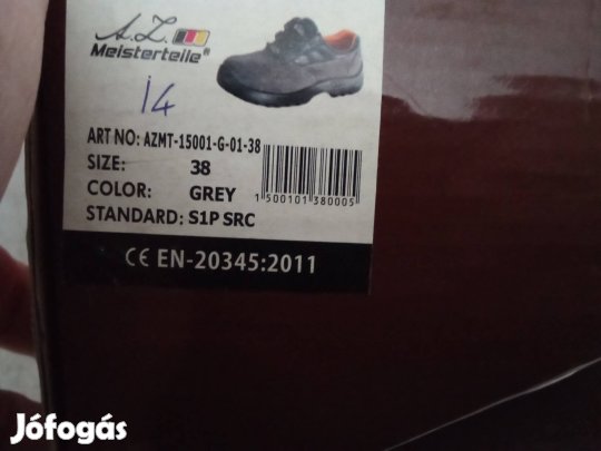 Munkavédelmi cipő 38-as eladó!