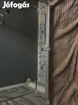 Muránó stílusú díszített falitükör