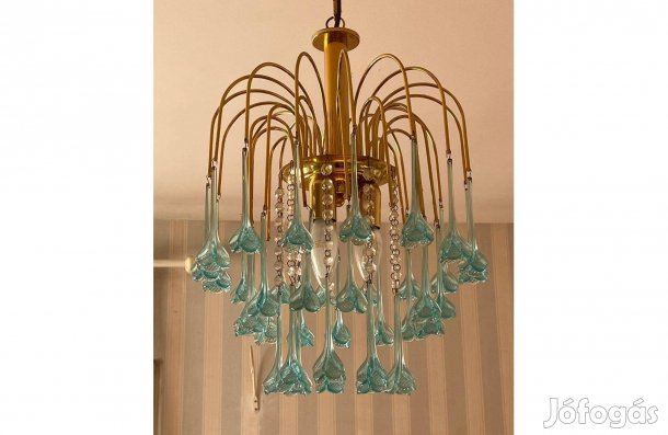 Muránói 3 izzós csillár