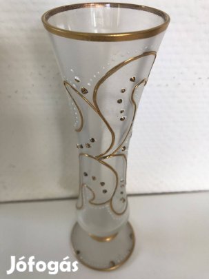 Muranoi filigrán üvegváza eladó
