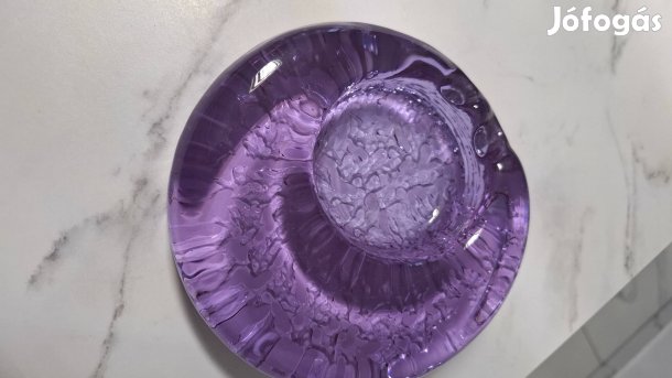 Muránói üveg hamutál