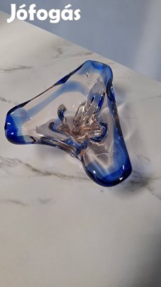 Muránói üveg tál