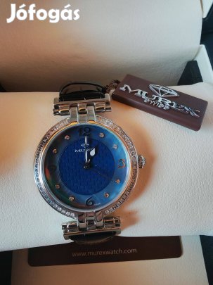 Murex Luxus Svájci Női Óra 62 Valódi Gyémánt Új, 2 év garancia!