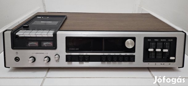 Music Air Stereo 1800 Kazetta Rádió Erősítő 