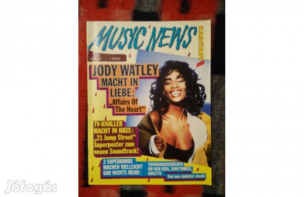 Music News magazin (1992/1 lapszám)