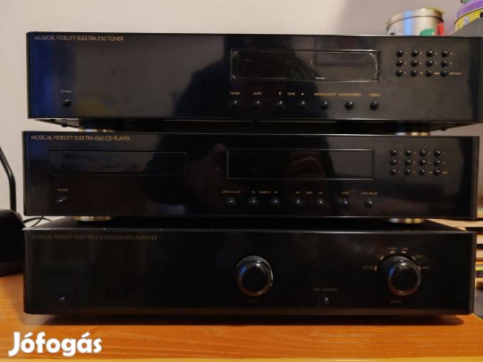 Musical Fidelity Elektra szett (E10 + E60 + E50) megkímélt állapot