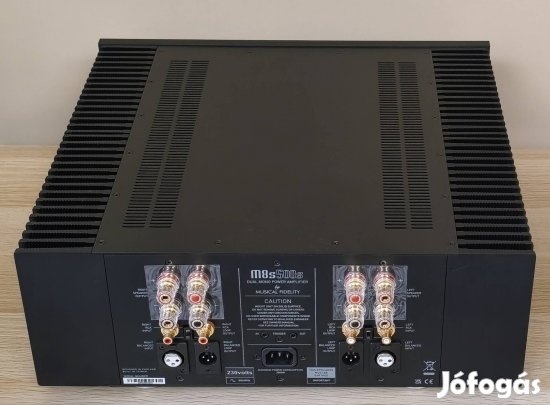 Musical Fidelity M8 S500 új végfok erősítő