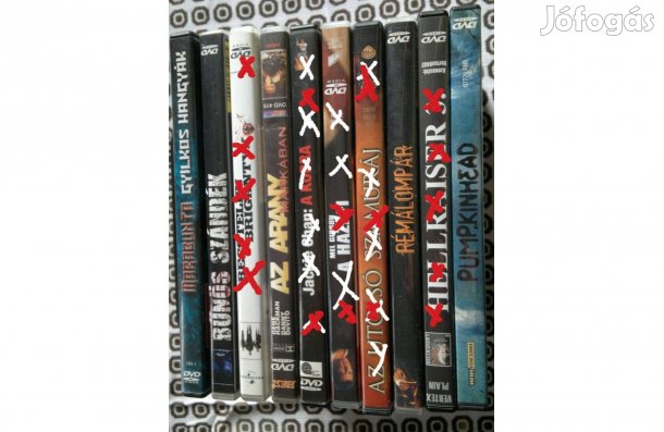 Műsoros dvd filmek 5 db -os csomag