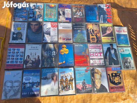 Műsoros kazetták eladók