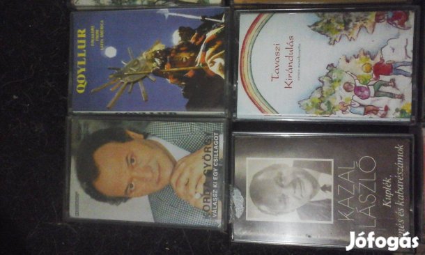 Műsoros kazetták sokféle stílusból eladók