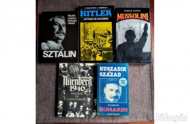Mussolini Sztálin Hiler Buharin Nürnberg 1946 Sztálin Sok Mást Is