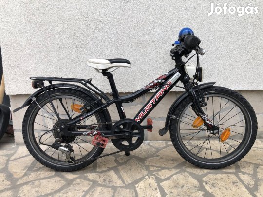 Mustang 18" alu gyerek kerékpár, bicikli, gyerekkerékpár 18