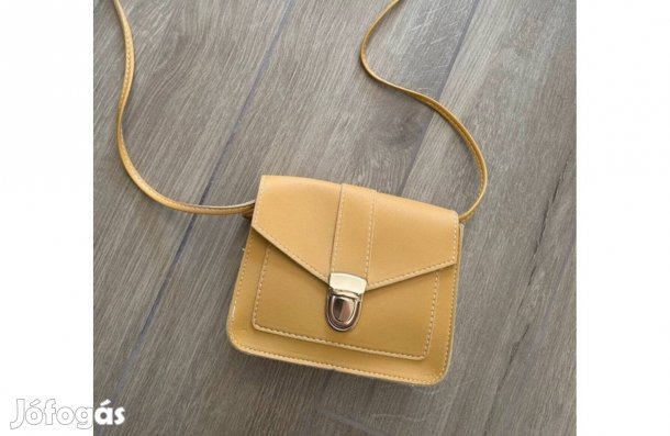 Mustársárga oldaltáska