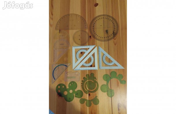 Műszaki szögmérők, vonalzók