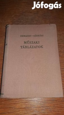 Műszaki táblázatok