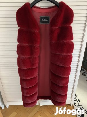 Műszörme hosszú mellény M méret