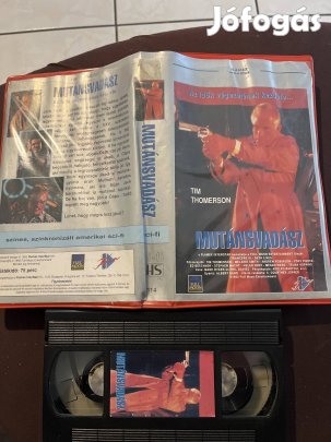 Mutánsvadász scifi vhs 