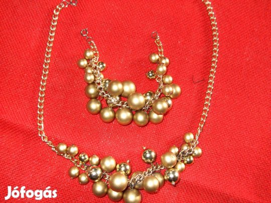 Mutatós különleges nyaklánc-karkötővel