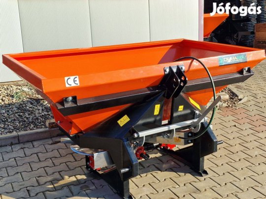 Műtrágyaszóró 2 tárcsás, hidr. nyitás-zárás (1000 literes) ponyvával