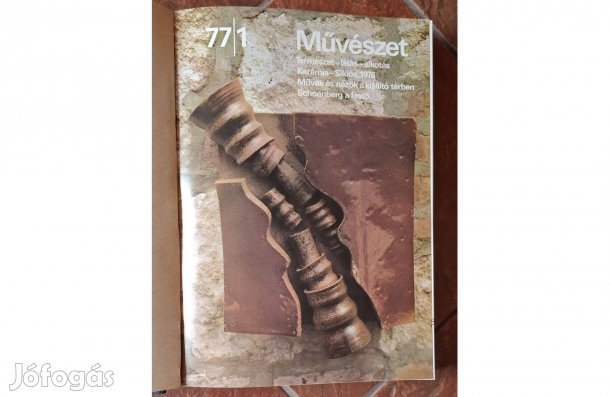 Művészet '77 1977 teljes évfolyam egybekötve
