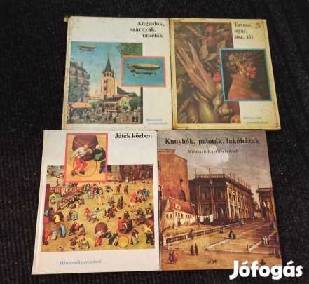 Művészetről gyermekeknek négy kötete