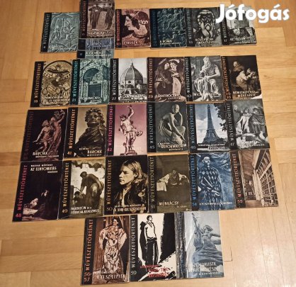 Művészettörténet sorozat / 29 db