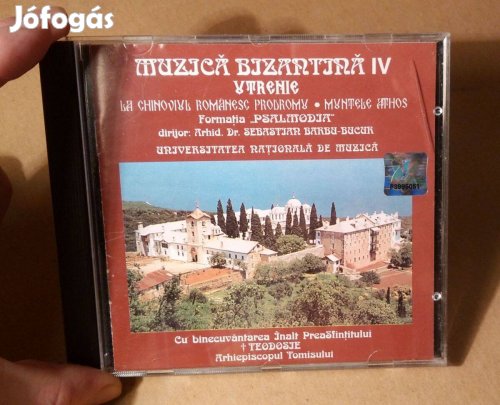 Muzica Bizantina IV. (CD) 2002 (jogtiszta)
