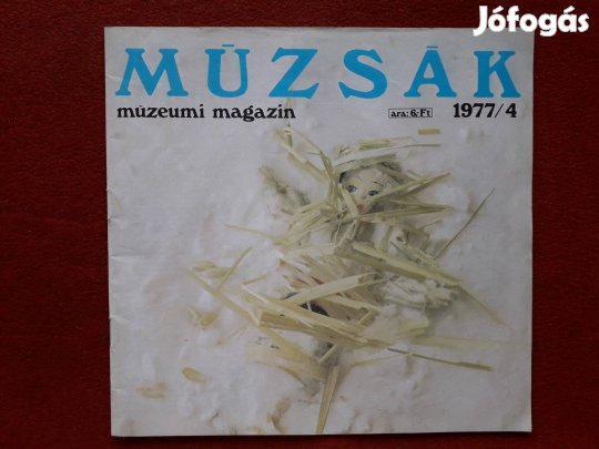 Múzsák, múzeumi magazin, 1977/4 folyóirat