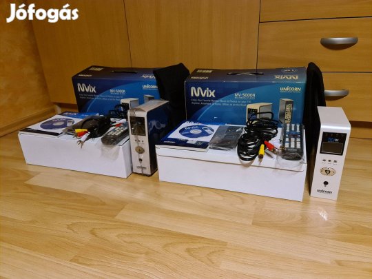 Mvix MV-5000R Multimedia Player Médialejátszó 2 db problémás