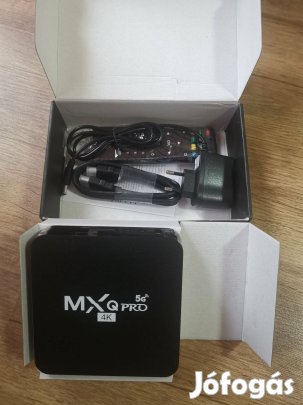 Mxq Pro 4K 5G TV okosító/TV box Android 13.0 rendszerrel