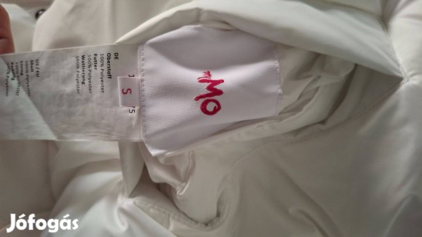 My MO Új hófehér kabát, beleírt S-es, de kisebb M-re is jó