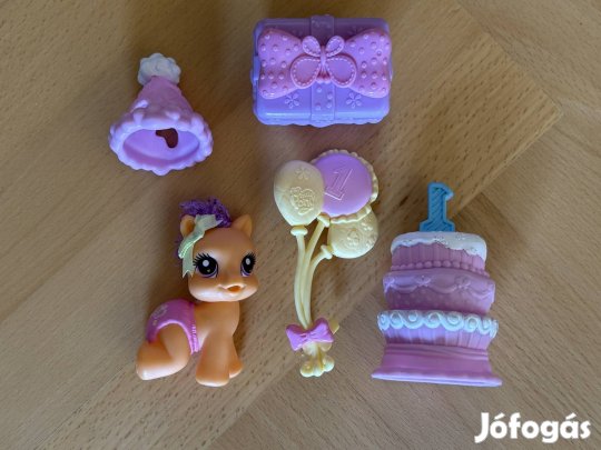 My little pony figura kiegészítőkkel egyben újszerű