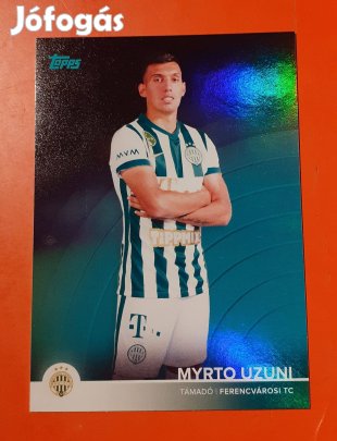 Myrto Uzuni /49-es számozású Topps focis kártya / Fradi , FTC