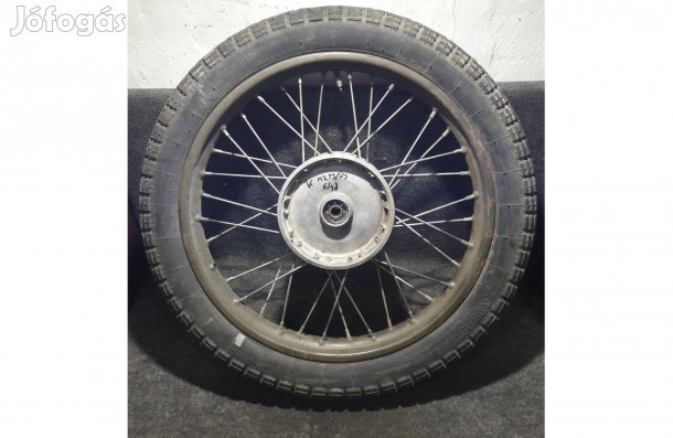 Mz TS / Es / ETS katonai komplett első kerék 19 coll