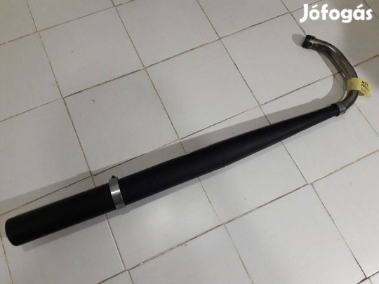 Mz Ts 125 / 150 komplett gyári kipufogó szett (fekete)