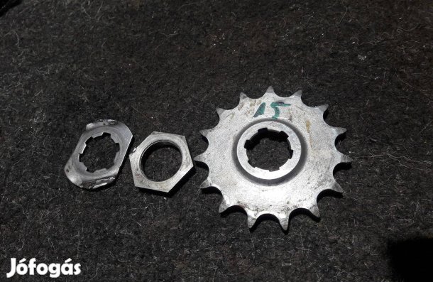 Mz Ts / Es Trophy 125 gyári komplett kis lánckerék szett z15