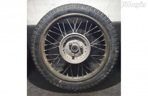 Mz Ts / Es / ETs 125 / 150 komplett katonai hátsó kerék 19 coll