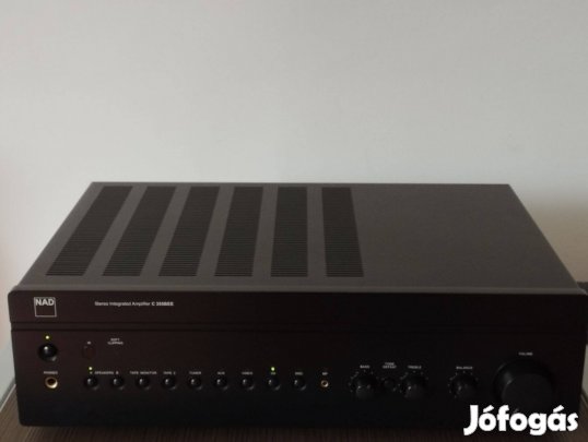 NAD C355 BEE Audiofil erősítő kiváló állapot. Gyári rendszertávvezérlő