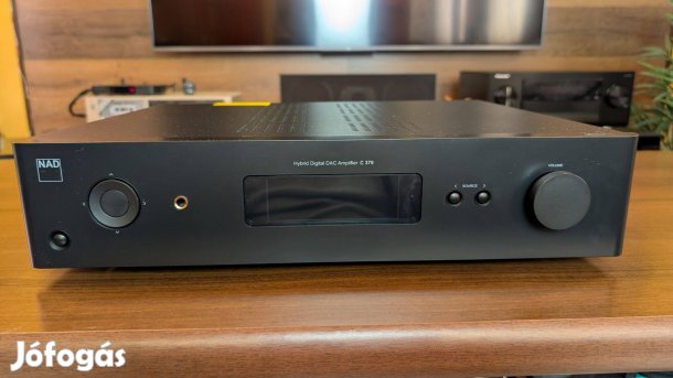 NAD C379 + MDC2 Bluos streaming modul, Dirac, HDMI, earc, 2.2 erősítő