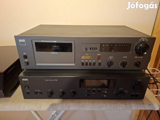 NAD , Receiver , Deck , Lp játszó eladó hibátlan állapotban